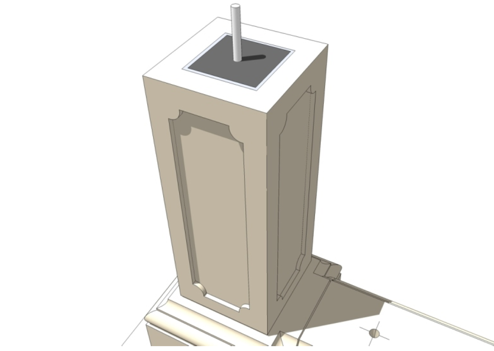 монтаж балясин